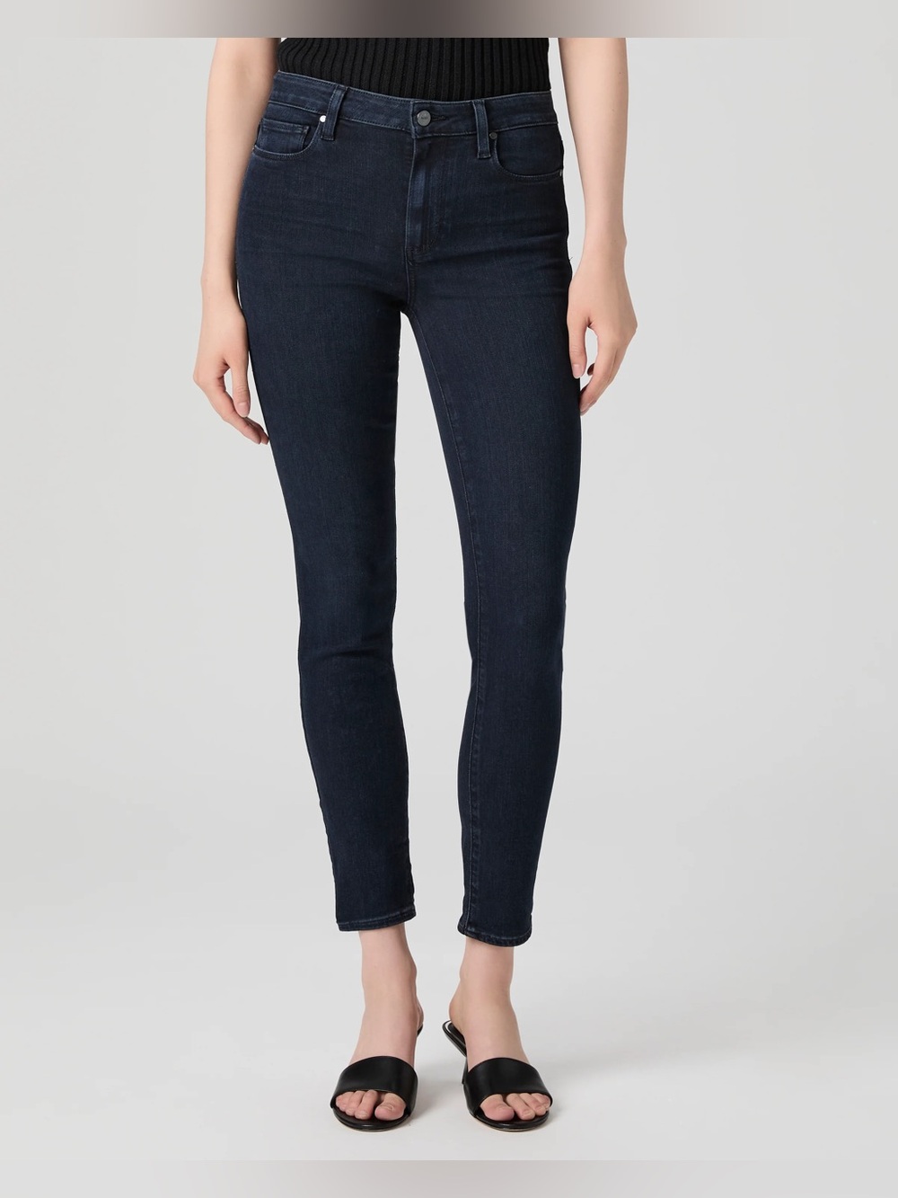 PAIGE Hoxton Ankle Peg Size 26 Dark wash